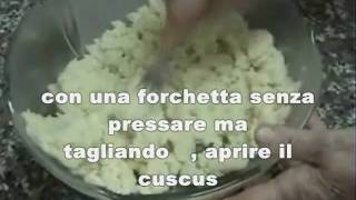 cous cous come si fa in 7 minuti [upl. by Addie]