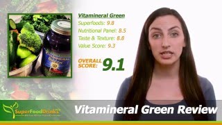 Health Force Vitamineral Greens Superfood Review  SuperFoodDrinksorg [upl. by Bonnice]