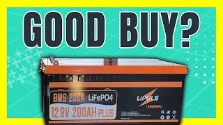 LiPULS 12v 200ah Plus Lifepo4 Battery Is Here  Check It Out [upl. by Nerty]