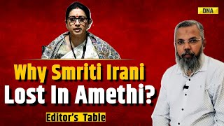 How BJPs Smriti Irani Lost To Congresss KL Sharma In Amethi  BJP  Congress  NDA  INDIA [upl. by Byram130]