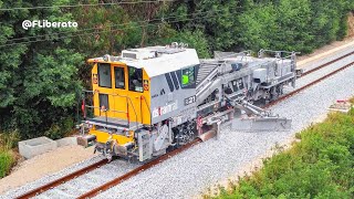 REGULADORA de Balastro Matisa R21 DSTrainRail [upl. by Atsed203]