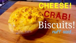 Cooking at Home King Crab and Cheese Biscuits [upl. by Atwater939]