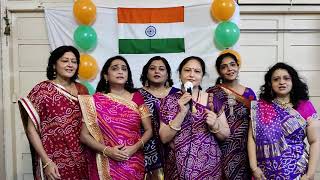 Kasumbi no rang by Swar Varsha Academy  Gujarati Patriotic Song [upl. by Enetsirhc669]