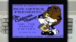 California Raisins and the Cereal Factory on the Commodore 64 [upl. by Abigael781]