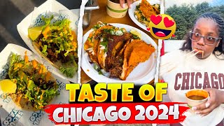 TASTE OF CHICAGO 2024  GRANT PARK  CHICAGO FOOD [upl. by Enivid626]