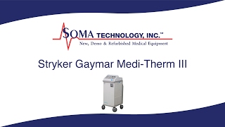 Stryker Gaymar Medi Therm III  HyperHypothermia System  Soma Tech Intl [upl. by Nylarak962]