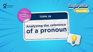 Analyzing the reference of a pronoun soalsnbt [upl. by Herwig]