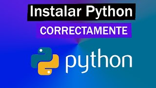 ✅COMO INSTALAR PYTHON CORRECTAMENTE  PASO A PASO 2024 [upl. by Zoarah]