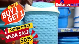 Reliance Smart Latest Kitchenware Collection Sale  Reliance Smart Kitchen Organiser Sale  D Mart [upl. by Ilehs]