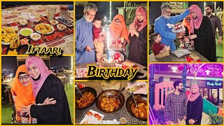 Iftaar to Dinner Full Day Vlog  Birthday Celebrate Kiya Amber Naz Official♥️ [upl. by Erminia]