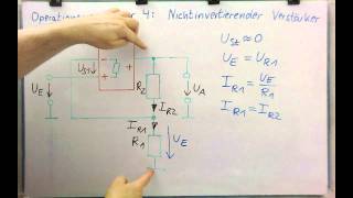 Elektronik  OPV 4  Nichtinvertierender Verstärker [upl. by Ived864]