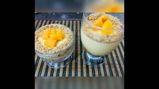 Mango Trifle Delight  Mango Trifle  Mango Dessert Custard Trifle Dessert Trifle Biscuit Trifle [upl. by Lladnor]