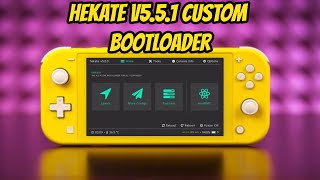 hekate v551 Bootloader For Nintendo Switch [upl. by Noirad]