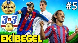 EFSANELER SAHADA  EKİBEGEL PES 2018 ONLINE 5 [upl. by Anura]