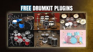 6 Free Drum Plugins For Realistic Drum Sounds [upl. by Nnaed]