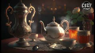 Cozy Tea Room ASMR Ambience [upl. by Nohtiek]