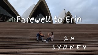 quotFarewell to Erinquot fiddle and harp shot in Sydney World Voyage 2024 [upl. by Nivram]