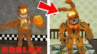 Jack O Chica and Jack O Bonnie Gamepass Roblox Aftons Family Diner [upl. by Donoho609]