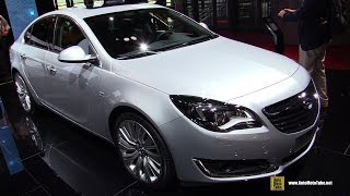 2015 Opel Insignia Cosmo Diesel  Exterior and Interior Walkaround  2014 Paris Auto Show [upl. by Hurff]