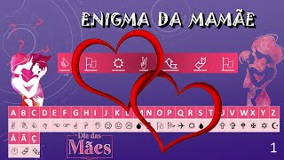 ENIGMA DA MAMÃE  Atividade para o Dia das Mães [upl. by Hazen]