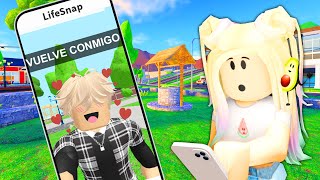 MI EX NOVIO ME PIDE VOLVER EN SNAPCHAT ROBLOX Lifetogether [upl. by Gausman]