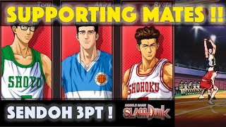 Supporting Mates  Sendoh 3 Pointer  Slam Dunk Mobile [upl. by Onia128]