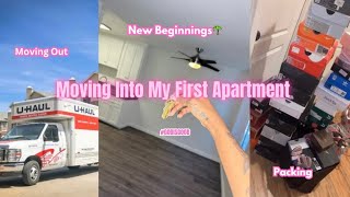 MOVING INTO MY FIRST APARTMENT  16 amp PREGNANT [upl. by Corbet81]