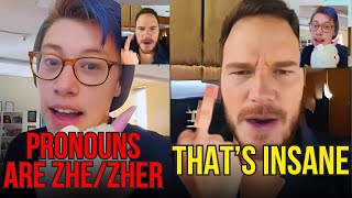 Chris Pratt OBLITERATES Woke Backlash [upl. by Acinaj]