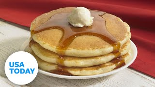 National Pancake Day How to get your free IHOP pancakes  USA TODAY [upl. by Prochora]