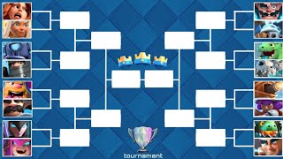 TOURNAMENT  The best 4 elixir card  Clash Royale [upl. by Wendel]