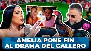 AMELIA ALCÁNTARA PONE FIN AL DRAMA DEL GALLERO Y LO DESBARATA EN VIVO [upl. by Haral]