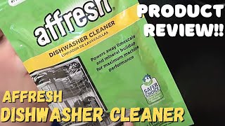 AFFRESH DISHWASHER CLEANER  DONT WASTE YOUR MONEY PRODUCT REVIEW  AMAZON BEST SELLER [upl. by Stempson]