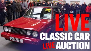 LIVE CLASSIC CAR AUCTION  Saturday 10th June 2023 [upl. by Bron]