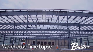 Warehouse Construction Time Lapse [upl. by Chladek]