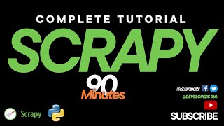Scrapy Tutorial Python Web Scraping [upl. by Alic]