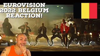 EUROVISION 2022 BELGIUM REACTION  Jérémie Makiese “Miss You” [upl. by Albur737]