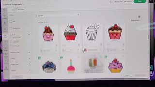 Using cricut to edit zindees acrylic cupcake svg file [upl. by Adnirak]