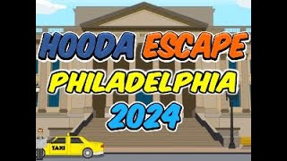 Hooda Escape Philadelphia 2024  Walkthrough  Hints  Cheats [upl. by Notnerb]