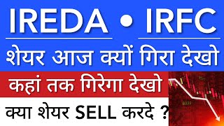 IREDA SHARE LATEST NEWS 🔴 IRFC SHARE NEWS • IREDA SHARE PRICE ANALYSIS • STOCK MARKET INDIA [upl. by Nicolle379]