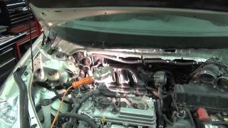 2008 Toyota Sienna Spark Plug change [upl. by Kiehl]