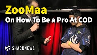 Thomas quotZoomaquot Paparatto Discusses How To Be a Pro At Call Of Duty [upl. by Anaet]