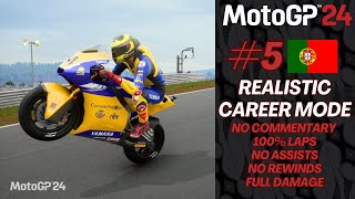 MotoGP™24 Gameplay  🇮🇩 Career Mode 5  Moto2 Yamaha VR46 Master Camp Team  Algarve PortugueseGP [upl. by Anirod]