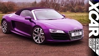 Audi R8 V10 Spyder Shmee150s Custom Wrap amp Exhaust  XCAR [upl. by Leyes351]