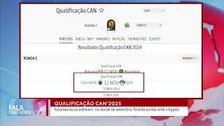 Qualificação CAN´2025  Fala Cavo Verde [upl. by Yllah]