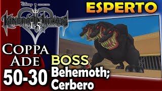 Kingdom Hearts HD 15 ReMIX ITA Coppa Ade 14 BOSS Behemoth Cerbero [upl. by Gilmore]