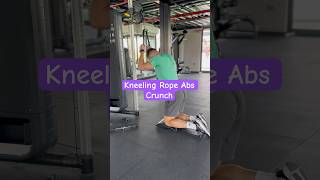 Kneeling Rope Abs Crunch [upl. by Saxela]