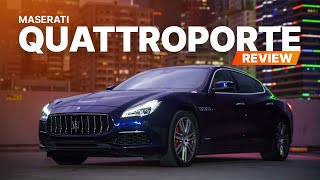 Maserati Quattroporte Review  Behind the Wheel [upl. by Meehahs653]