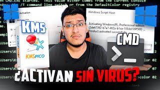 ¿Es SEGURO ACTIVAR WINDOWS por CMDKMS GRATIS🤔👨🏻‍💻  Lo que NO TE DICEN de los ACTIVADORES😈 [upl. by Seth]