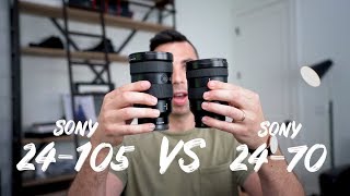 Why you should get the Sony 24105 lens INSTEAD of the 2470 GM [upl. by Aholah]