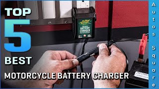 Top 5 Best Motorcycle Battery Charger Review in 2024 [upl. by Clere]